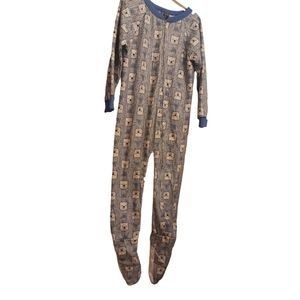Boys squad seven bears pajamas blue/white sz 4yrs nwot